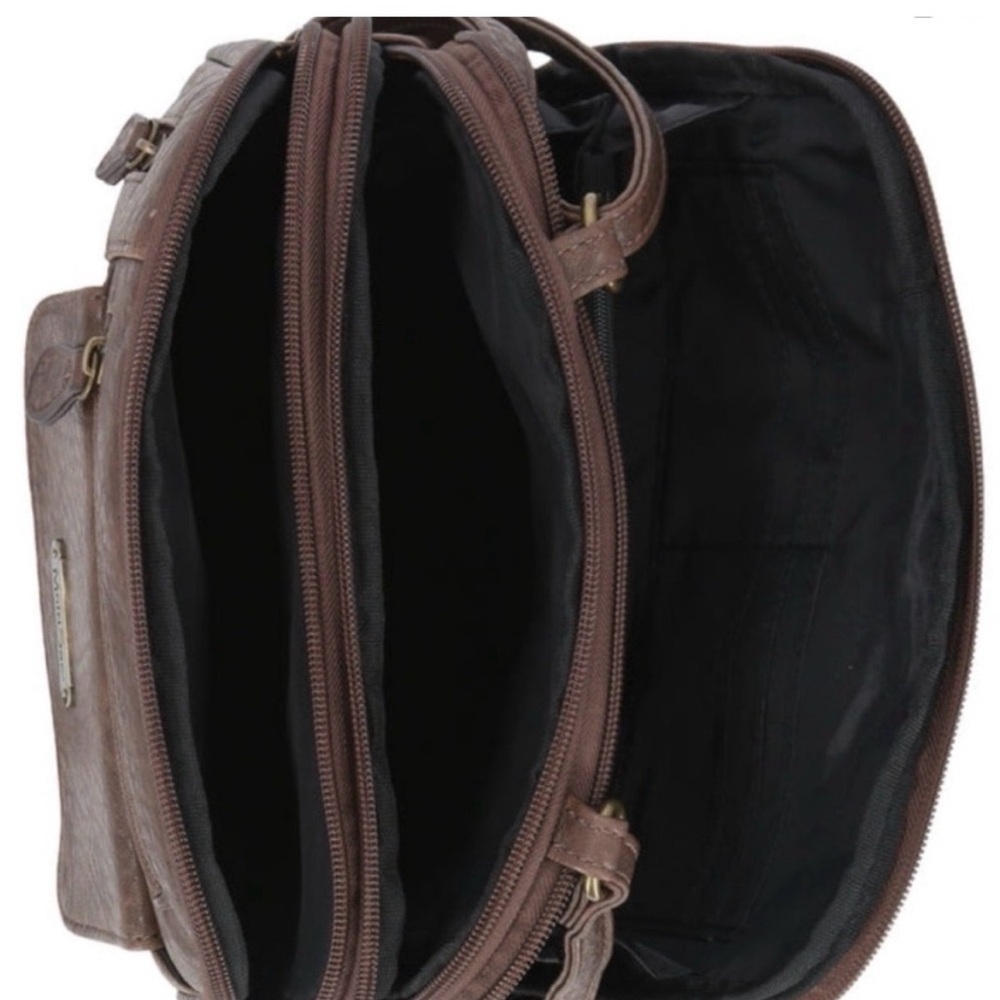 MultiSac Zippy Triple Compartment Crossbody Bag - Picture 2 of 5